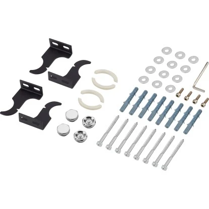 Badheizkörper Kerpen Mit Handtuchhalter 540W Schwarz 160x45 Cm 6 Badheizkörper Kerpen Mit Handtuchhalter 540W Schwarz 160x45 Cm – Bild 4