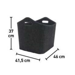 FIREFIX Filzholztrage, Schwarz 5 FIREFIX Filzholztrage, Schwarz -HeizTraum 048124057889 VM01 050719 L