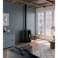 Freepoint Pelletofen Chrome 7 Stahl Titanium 2,5-7 KW EEK: A+ 7 Freepoint Pelletofen Chrome 7 Stahl Titanium 2,5-7 KW EEK: A+ -HeizTraum 09 18472 CHROME7Titanium 2