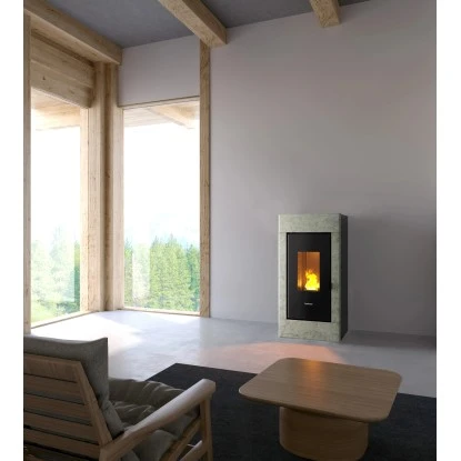 Freepoint Pelletofen Accent Stahl Naturstein 2,5-7 KW EEK: A+ 5 Freepoint Pelletofen Accent Stahl Naturstein 2,5-7 KW EEK: A+ – Bild 3