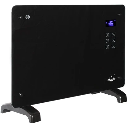 El Fuego Glaskonvektor 1500 W Schwarz 12 El Fuego Glaskonvektor 1500 W Schwarz – Bild 10