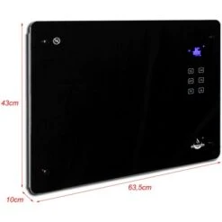 El Fuego Glaskonvektor 1500 W Schwarz 27 El Fuego Glaskonvektor 1500 W Schwarz -HeizTraum 109956 2240 12