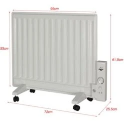 El Fuego Elektro-Ölradiator 600 W Weiß -HeizTraum 109959 2240 3