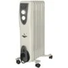 El Fuego Mobiler Elektro-Ölradiator 7 Rippen Weiß 1 El Fuego Mobiler Elektro-Ölradiator 7 Rippen Weiß -HeizTraum 109963 2240 1