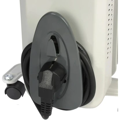 El Fuego Mobiler Elektro-Ölradiator 7 Rippen Weiß 9 El Fuego Mobiler Elektro-Ölradiator 7 Rippen Weiß – Bild 7