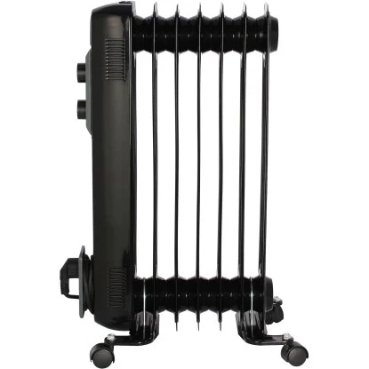 El Fuego Mobiler Elektro-Ölradiator 7 Rippen Schwarz 7 El Fuego Mobiler Elektro-Ölradiator 7 Rippen Schwarz – Bild 5
