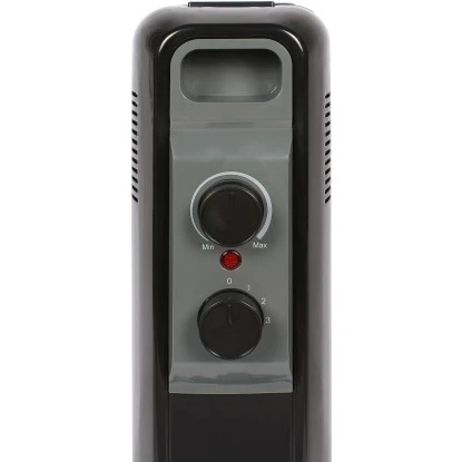 El Fuego Mobiler Elektro-Ölradiator 11 Rippen Schwarz 6 El Fuego Mobiler Elektro-Ölradiator 11 Rippen Schwarz – Bild 5