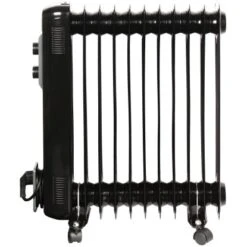El Fuego Mobiler Elektro-Ölradiator 11 Rippen Schwarz 20 El Fuego Mobiler Elektro-Ölradiator 11 Rippen Schwarz -HeizTraum 109967 2240 7