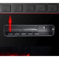 El Fuego Elektrokamin Bern 100 LED-Ambientelicht 900 - 1800 W 25 El Fuego Elektrokamin Bern 100 LED-Ambientelicht 900 - 1800 W -HeizTraum 1139021 2240 AY6391 6