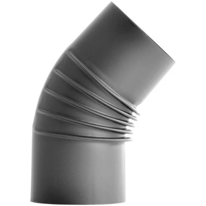 Bertrams Rippenbogen 45° Starr Ohne Putztür Pellet Senotherm® Ø 80 Mm Gussgrau 3 Bertrams Rippenbogen 45° Starr Ohne Putztür Pellet Senotherm® Ø 80 Mm Gussgrau