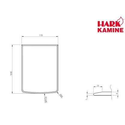 Hark Glasbodenplatte Klein Mit Facettenschliff 5 Hark Glasbodenplatte Klein Mit Facettenschliff – Bild 3
