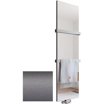 Schulte Design-Heizkörper New York Spiegel 688 W Reflex-Grau 3 Schulte Design-Heizkörper New York Spiegel 688 W Reflex-Grau