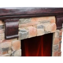 EL Fuego Elektrokamin Kitzbühel Stein Mit Heizung 1,8 KW 20 EL Fuego Elektrokamin Kitzbühel Stein Mit Heizung 1,8 KW -HeizTraum 1 2240 AY0684 Detailfoto 3