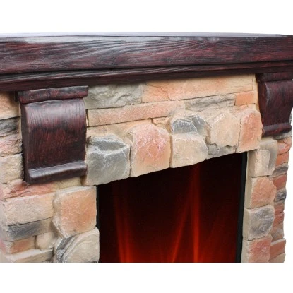 EL Fuego Elektrokamin Kitzbühel Stein Mit Heizung 1,8 KW 9 EL Fuego Elektrokamin Kitzbühel Stein Mit Heizung 1,8 KW – Bild 7