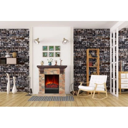 EL Fuego Elektrokamin Kitzbühel Stein Mit Heizung 1,8 KW 12 EL Fuego Elektrokamin Kitzbühel Stein Mit Heizung 1,8 KW – Bild 10