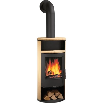 Justus Kaminofen Island 5 II Sandstein-Verkleidung Schwarz 5 KW EEK: A+ 3 Justus Kaminofen Island 5 II Sandstein-Verkleidung Schwarz 5 KW EEK: A+