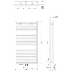 Schulte Design-Heizkörper Turbo II Mit Mittenanschluss 627 W Alpinweiß 7 Schulte Design-Heizkörper Turbo II Mit Mittenanschluss 627 W Alpinweiß -HeizTraum 32020 2053 4060991041020 6
