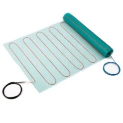 Perobe Elektrische Fußbodentemperierung 230 Volt Heizmatte 1 M²