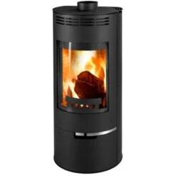 Thorma Kaminofen Andorra Stahl Schwarz 7,5 KW EEK:A