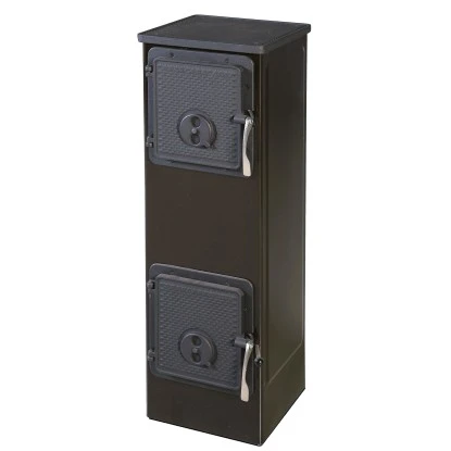 Thorma Dauerbrand-Kaminofen Kerpen Stahl Schwarz Emailliert 5 KW EEK:A 3 Thorma Dauerbrand-Kaminofen Kerpen Stahl Schwarz Emailliert 5 KW EEK:A