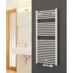 Ximax Badheizkörper Tip Mittenanschluss 1172 Mm X 600 Mm Weiß 639 Watt -HeizTraum 363954 2124 2