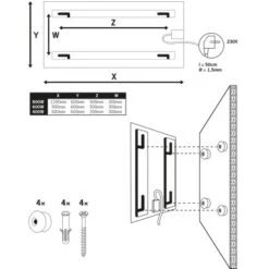 Ximax Glas Paneel Weiß Ohne Rahmen 600 Mm X 900 Mm 600 W 7 Ximax Glas Paneel Weiß Ohne Rahmen 600 Mm X 900 Mm 600 W -HeizTraum 364100 2124 6 2