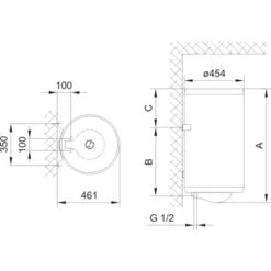 Gorenje Warmwasserspeicher TGR50ND 50 Liter 7 Gorenje Warmwasserspeicher TGR50ND 50 Liter -HeizTraum 3838942023934 4384 2