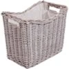 Weidenkorb Mit Heller Stoffeinlage In Grau 1 Weidenkorb Mit Heller Stoffeinlage In Grau -HeizTraum 391887 4892