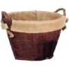 Firefix Kaminholzkorb Aus Weide Mit Jute Ø 45 Cm 2 Firefix Kaminholzkorb Aus Weide Mit Jute Ø 45 Cm -HeizTraum 391924 1009