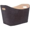 Firefix Kaminholzkorb Aus Filz Mit Jute 56 Cm X 35 Cm Anthrazit 2 Firefix Kaminholzkorb Aus Filz Mit Jute 56 Cm X 35 Cm Anthrazit -HeizTraum 391929 1009