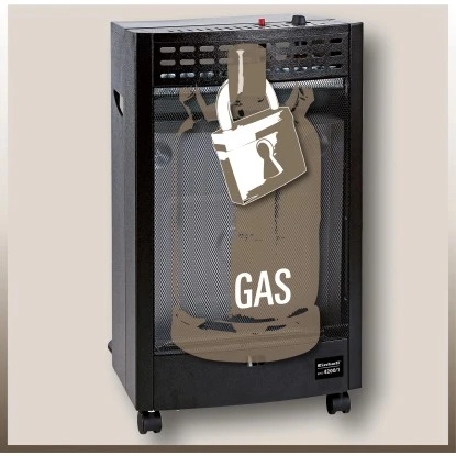 Einhell Gasheizofen Blue Flame EEK: A BFO 4200/1 8 Einhell Gasheizofen Blue Flame EEK: A BFO 4200/1 – Bild 6