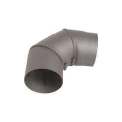 OBI Rauchrohrbogen 90° Ø 150 Mm Grau