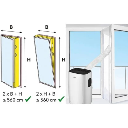 Türabdichtung Hot Air Stop Für Balkontür/Verandatür 3 Türabdichtung Hot Air Stop Für Balkontür/Verandatür