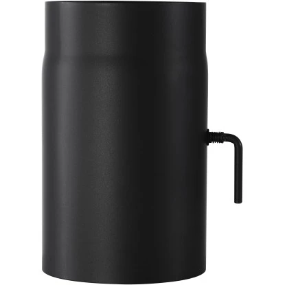 Kaminoflam Ofenrohr Senotherm Mit Drosselklappe Ø 150 Mm Schwarz 3 Kaminoflam Ofenrohr Senotherm Mit Drosselklappe Ø 150 Mm Schwarz
