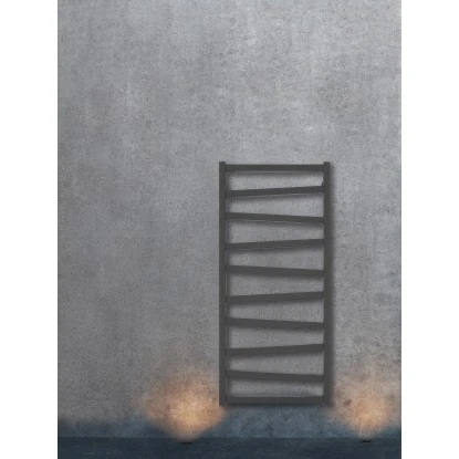 Badheizkörper Bremerhaven 50 Cm X 109 Cm 443 W Schwarz 4 Badheizkörper Bremerhaven 50 Cm X 109 Cm 443 W Schwarz – Bild 2