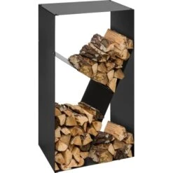 Kaminholzregal 80 Cm X 44,5 Cm X 30 Cm 7 Kaminholzregal 80 Cm X 44,5 Cm X 30 Cm -HeizTraum 4048126048137 30