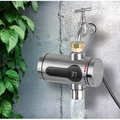 Maxxmee Edelstahl-Durchlauferhitzer Kompakt 3600 W 3 Maxxmee Edelstahl-Durchlauferhitzer Kompakt 3600 W