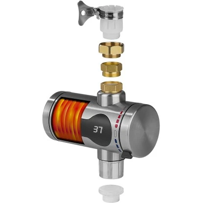 Maxxmee Edelstahl-Durchlauferhitzer Kompakt 3600 W 8 Maxxmee Edelstahl-Durchlauferhitzer Kompakt 3600 W – Bild 6