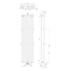 Schulte Design-Heizkoerper Lyon Mit 1094 W Leistung In Reflex-Grau, 1800x462mm 5 Schulte Design-Heizkoerper Lyon Mit 1094 W Leistung In Reflex-Grau, 1800x462mm -HeizTraum 4060991040627 3