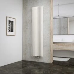 Schulte Design-Heizkoerper Lyon Mit 1094 W Leistung In Pearl-Weiß, 1800x462mm