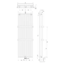 Schulte Design-Heizkoerper Lyon Mit 1422 W Leistung In Reflex-Grau, 1800x606mm 5 Schulte Design-Heizkoerper Lyon Mit 1422 W Leistung In Reflex-Grau, 1800x606mm -HeizTraum 4060991040696 3