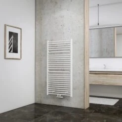 Schulte Design-Heizkörper Orlando Mit Mittenanschluss 670 W Alpinweiß