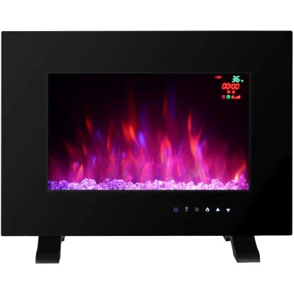 El Fuego Elektrokamin Aarau II Schwarz 900/2000 W 14 El Fuego Elektrokamin Aarau II Schwarz 900/2000 W – Bild 12