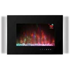 El Fuego Elektrokamin Aarau II Schwarz 900/2000 W 40 El Fuego Elektrokamin Aarau II Schwarz 900/2000 W -HeizTraum 4250373262819 2240 S 18