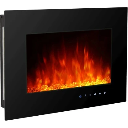 El Fuego Elektrokamin Aarau II Schwarz 900/2000 W 4 El Fuego Elektrokamin Aarau II Schwarz 900/2000 W – Bild 2