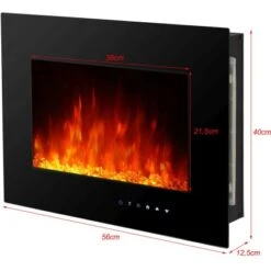 El Fuego Elektrokamin Aarau II Schwarz 900/2000 W 28 El Fuego Elektrokamin Aarau II Schwarz 900/2000 W -HeizTraum 4250373262819 2240 S 8