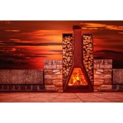 Ferrum Art Design Kaminofen Twin 1-0518 Rostbraun 20 Ferrum Art Design Kaminofen Twin 1-0518 Rostbraun -HeizTraum 4251119715187 3464 2 1