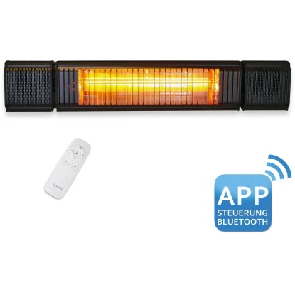 VASNER Appino BEATZZ Bluetooth Infrarot-Heizstrahler Mit Musik Box 2000 W Schwar 3 VASNER Appino BEATZZ Bluetooth Infrarot-Heizstrahler Mit Musik Box 2000 W Schwar