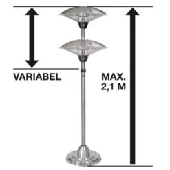 Einhell Halogenheizer NHH 2100 10 Einhell Halogenheizer NHH 2100 -HeizTraum 453091 2171 04