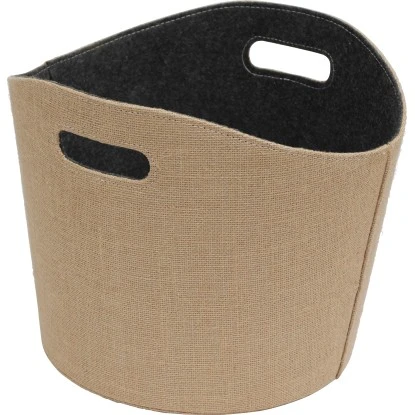 Kaminholztrage Beige 3 Kaminholztrage Beige